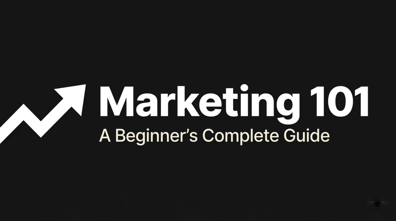 Marketing 101: A Beginner’s Complete Guide to Growing Any Business