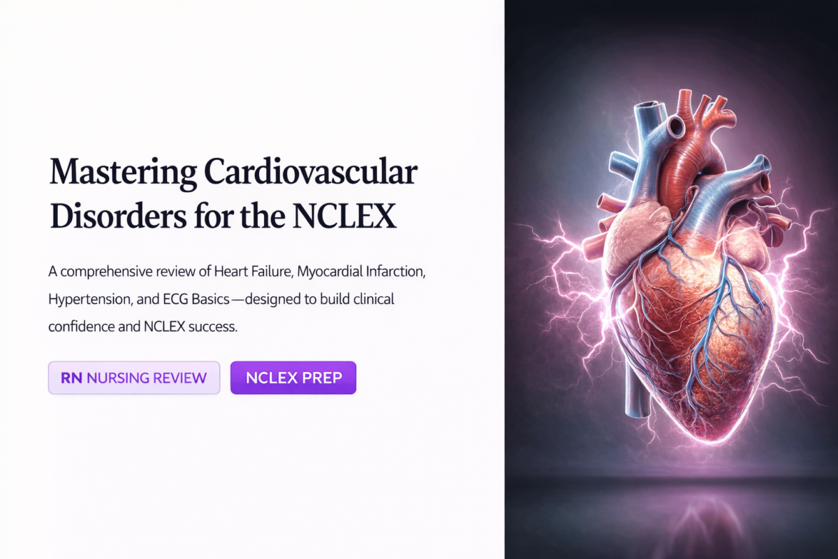 Mastering Cardiovascular  Disorders for the NCLEX