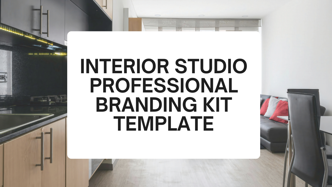 Interior Studio Professional Branding Kit Template