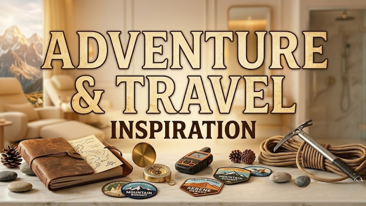 Adventure & Travel Inspiration Flyer Template