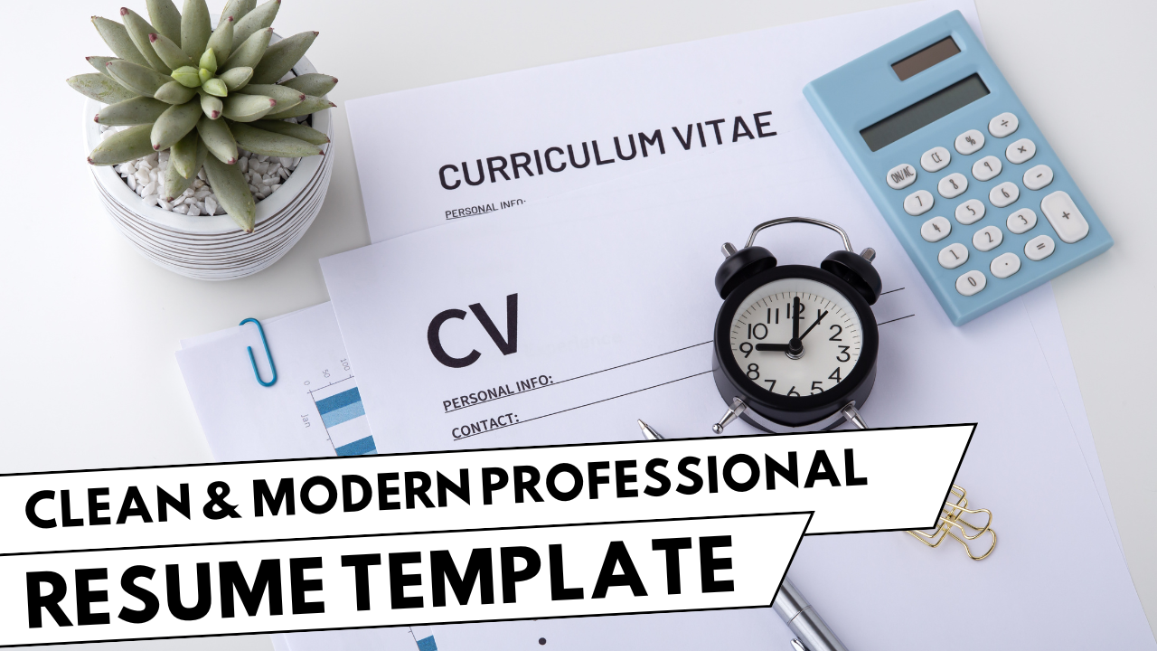 Adeline Clean & Modern Professional Resume Template